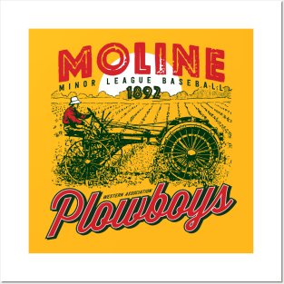 Moline Plowboys Posters and Art